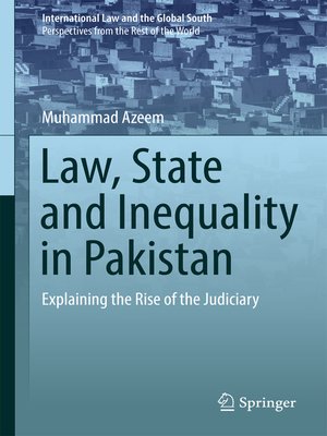 cover image of Law, State and Inequality in Pakistan